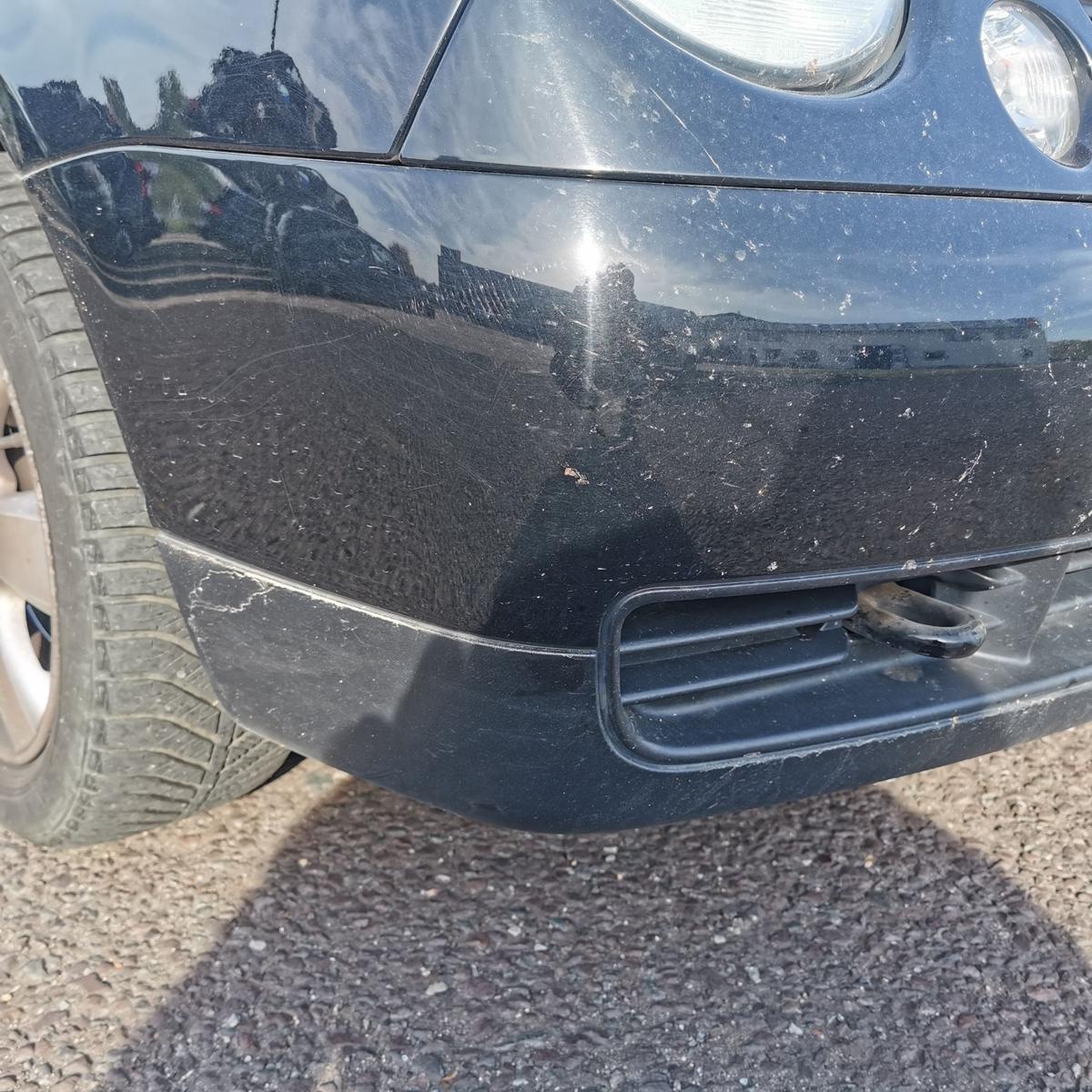 VW Lupo 6X Stossstange Stossfänger Bumper vorn L041 Brilliantschwarz