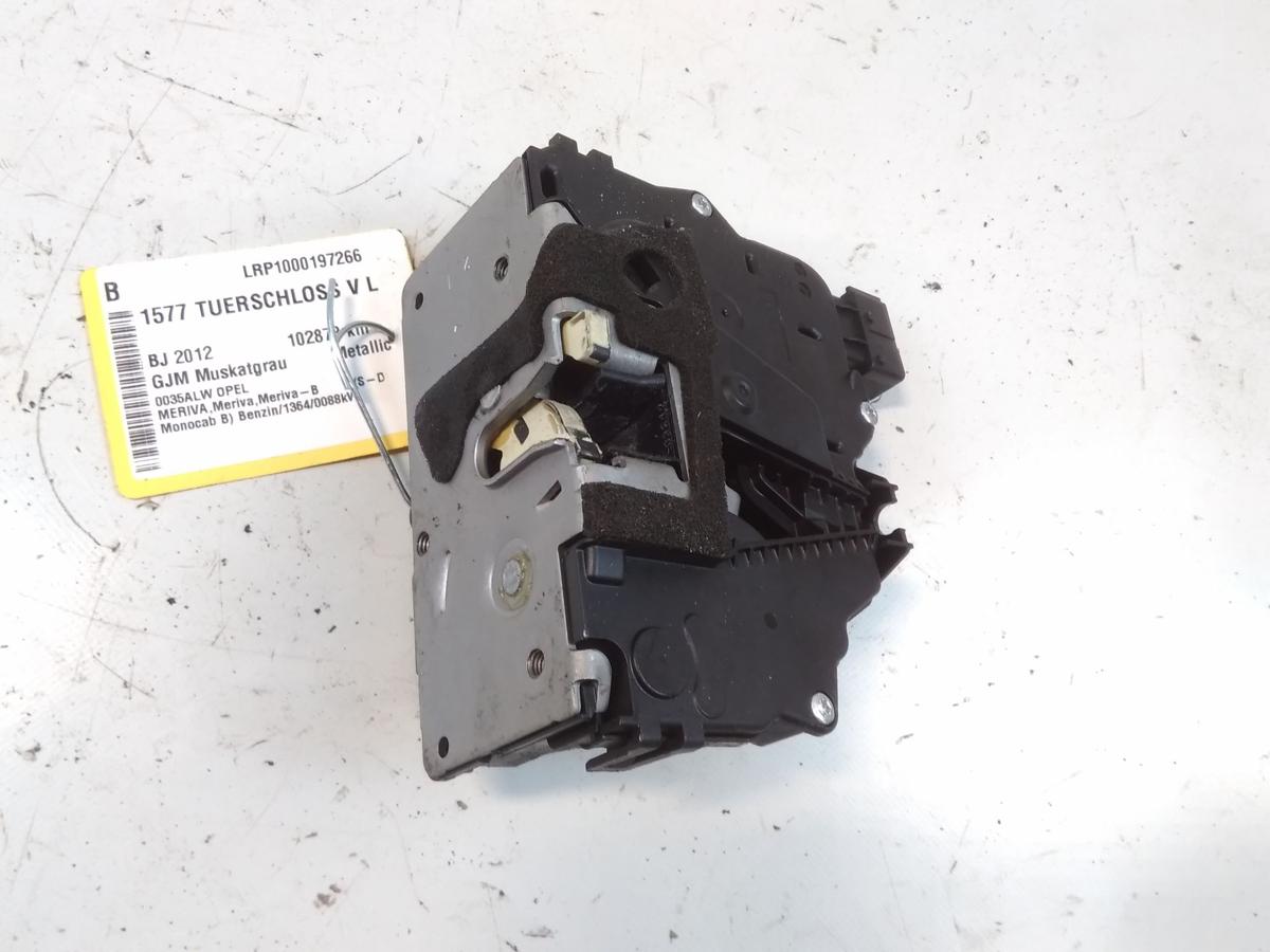 Opel Meriva B original T&uuml;rschloss vorn links mit ZV 13258271 BJ2012 6polig