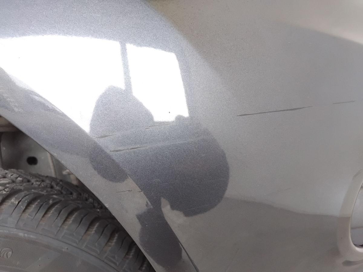 Ford Fiesta JA8 original Stossf&auml;nger Sto&szlig;stange vorn Royal-Grau Metallic BJ2009