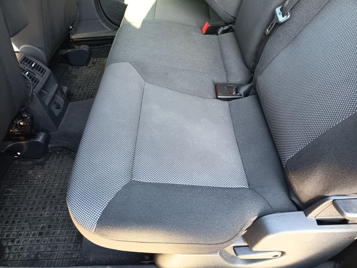 Opel Zafira B original R&uuml;cksitzbank komplett Fond Stoff schwarz/grau Bj 2009