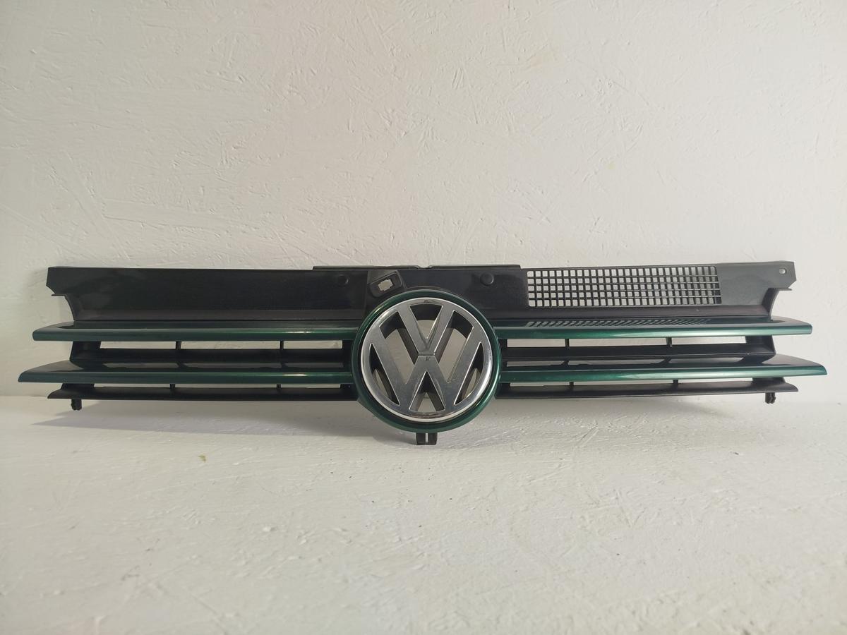 VW Golf 4 IV 1J Grill Frontgrill Kühlergrill mit Logo LC6M Brightgreen Perl