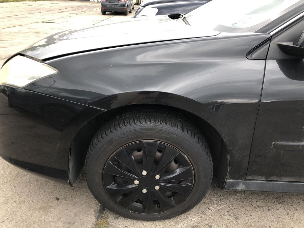 Renault Laguna III 3 Kotfl&uuml;gel vorn links Seitenwand NV676 Black Noir Nacre