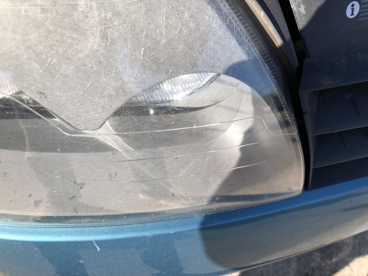 Renault Clio II 2 Campus Scheinwerfer rechts Frontscheinwerfer Halogen Kratzer