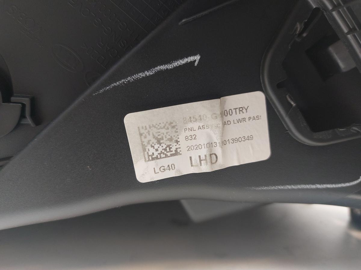 Hyundai i30 PD Mild Hybrid Handschuhfach rechts Handschuhkasten