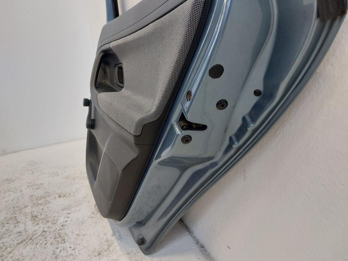 Skoda Fabia 5J T&uuml;r hinten rechts Fondt&uuml;r 5-t&uuml;rer 2006-2014 LF5X grau