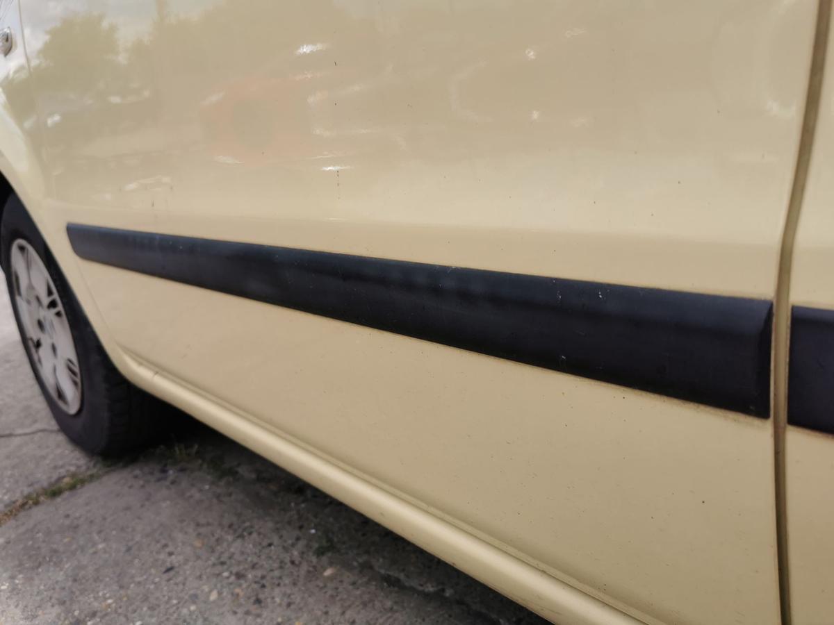 Fiat Panda 169 Fahrertür Tür Autotür Rohbau vorn links 541 Giallo Ottimista Gelb