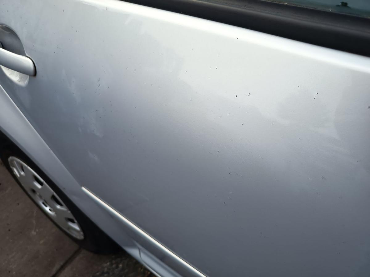 VW Golf IV original T&uuml;r hinten rechts Fond Rohbau B7Z Satinsilber Bj 1998