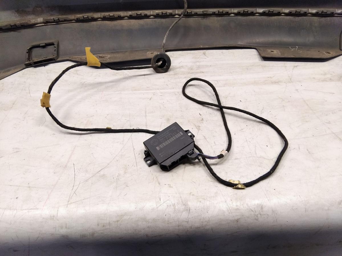 Skoda Octavia 2 Kombi 1Z original Sto&szlig;f&auml;nger Sto&szlig;stange hinten PDC BJ2008 LF8H cappuccinobeige