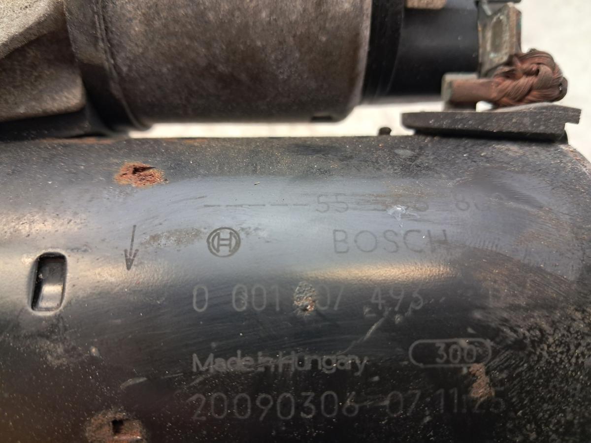 Opel Meriva A original Anlasser Starter 55566800 Bosch BJ2009