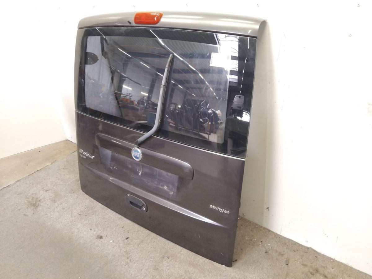 Fiat Doblo 223 original Heckklappe dunkelgraumetallic mit Heckscheibe BJ2005