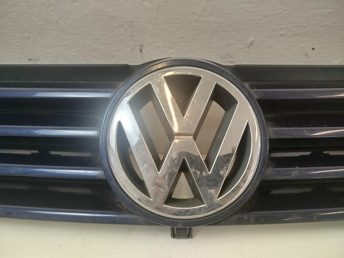 VW Polo 6N2 K&uuml;hlergrill Frontgrill Grill mit Logo LB5N Indigoblau Perl