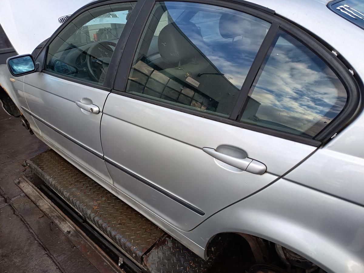 BMW E46 Limo original T&uuml;r hinten links Fond 354/7 Titansilber Bj 2003
