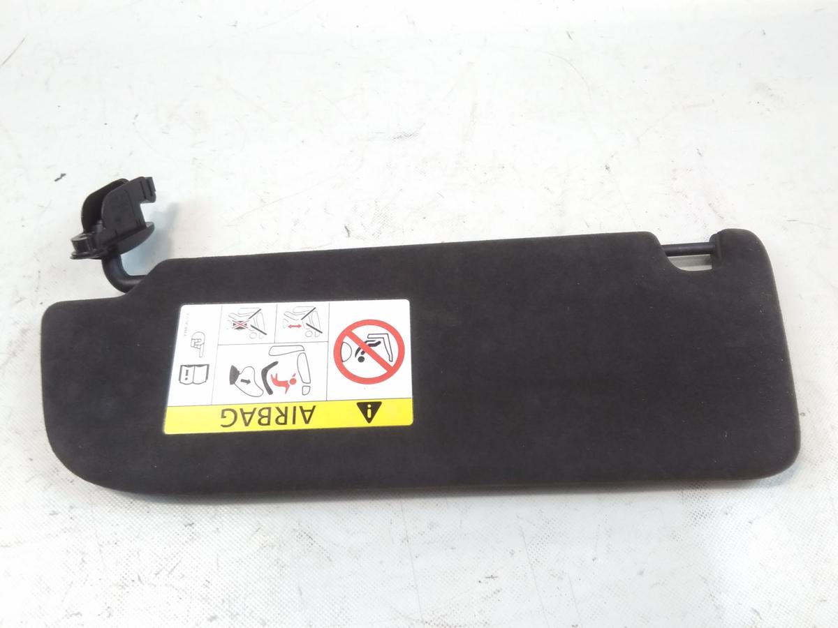 Audi A8 D4 4H orig Sonnenblende vorn rechts Alcantara schwarz 4H0857552 BJ2015