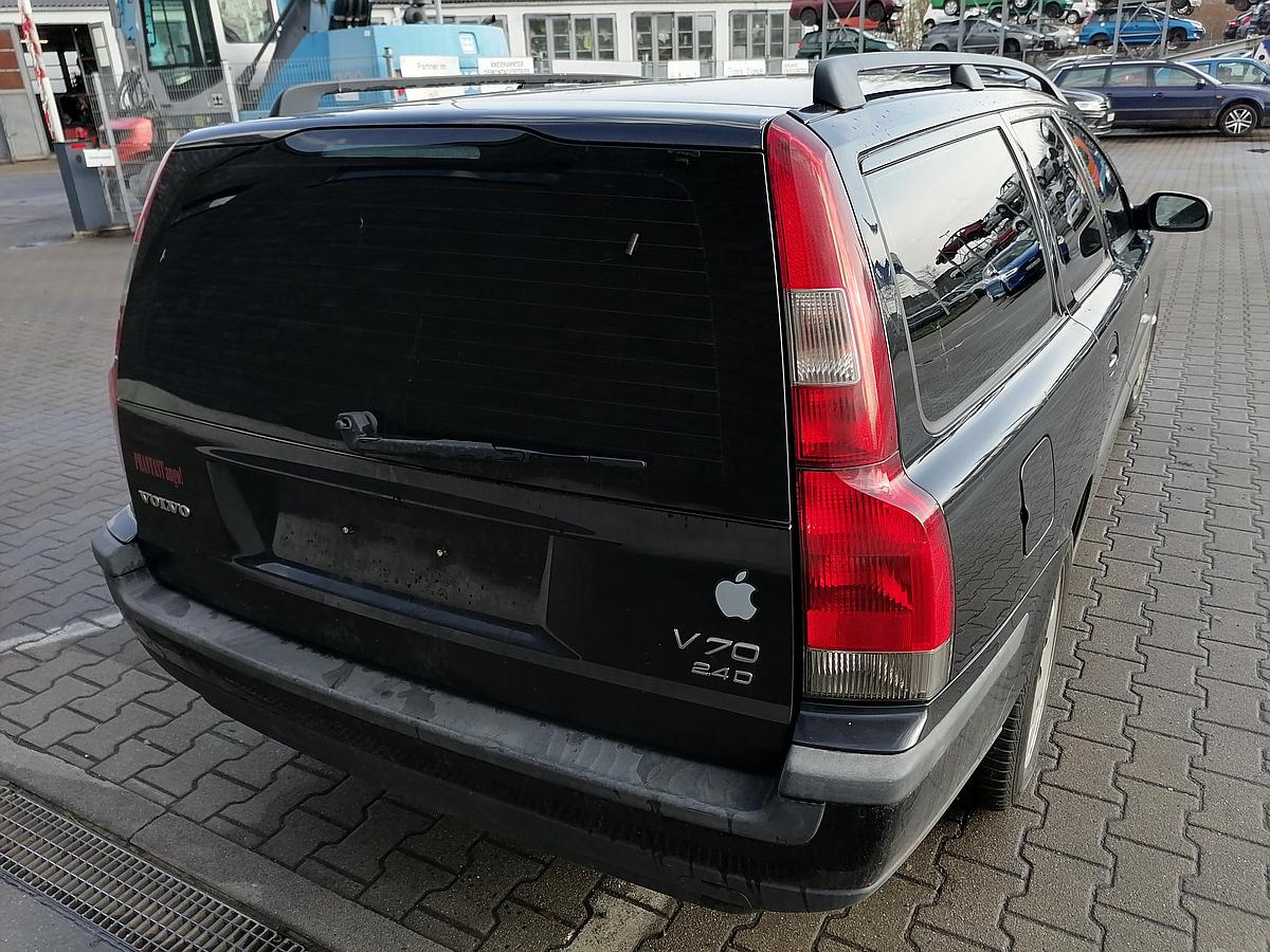 Volvo V70 Heckklappe Kofferraumklappe Hecktür Tür hinten Kombi Schwarz BJ03