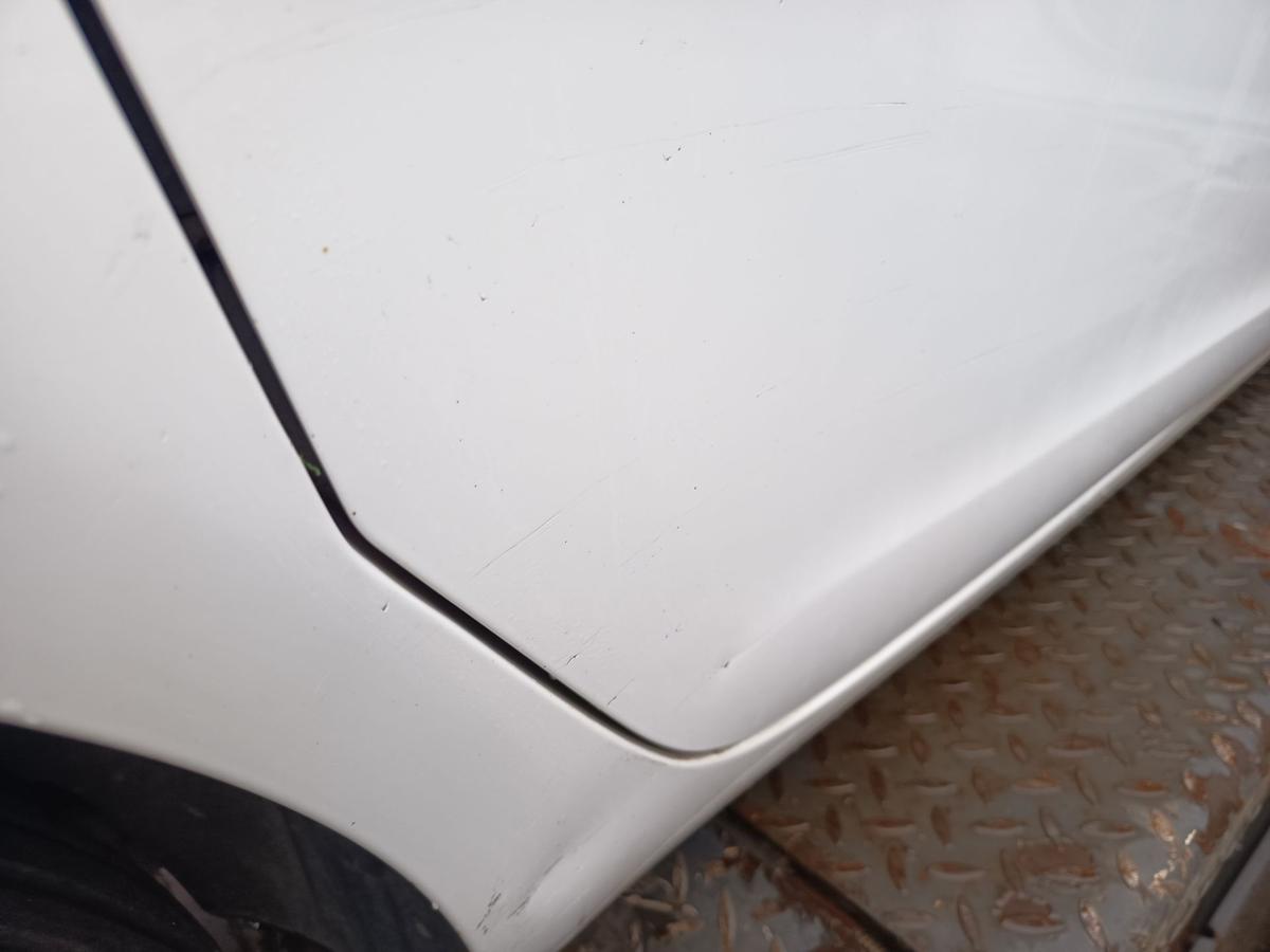 Opel Meriva B original T&uuml;r hinten rechts Fond Rohbau Z474 Casablancawei&szlig; Bj 2013