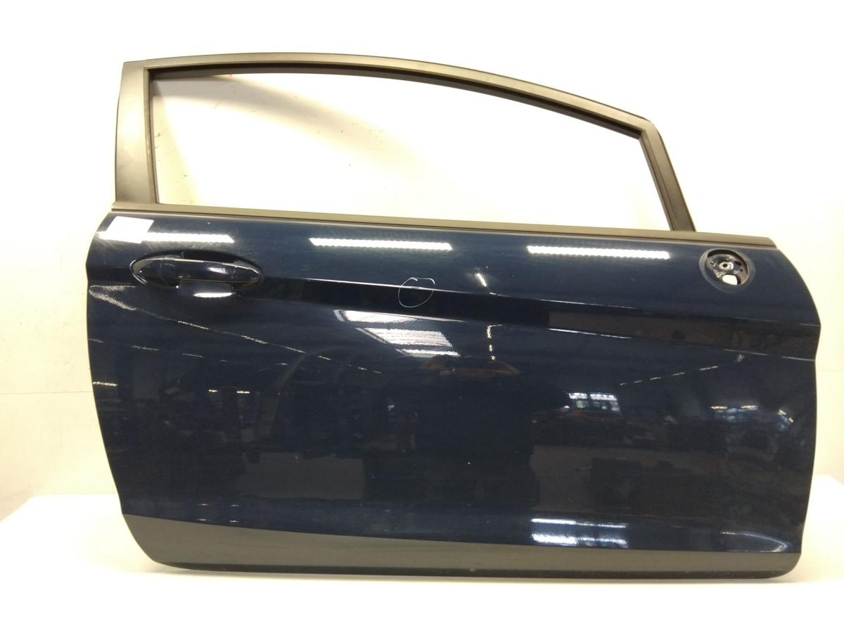 Ford Fiesta JA8 T&uuml;r vorn rechts Beifahrert&uuml;r Blazer-Blau 3-t&uuml;rig BJ2009