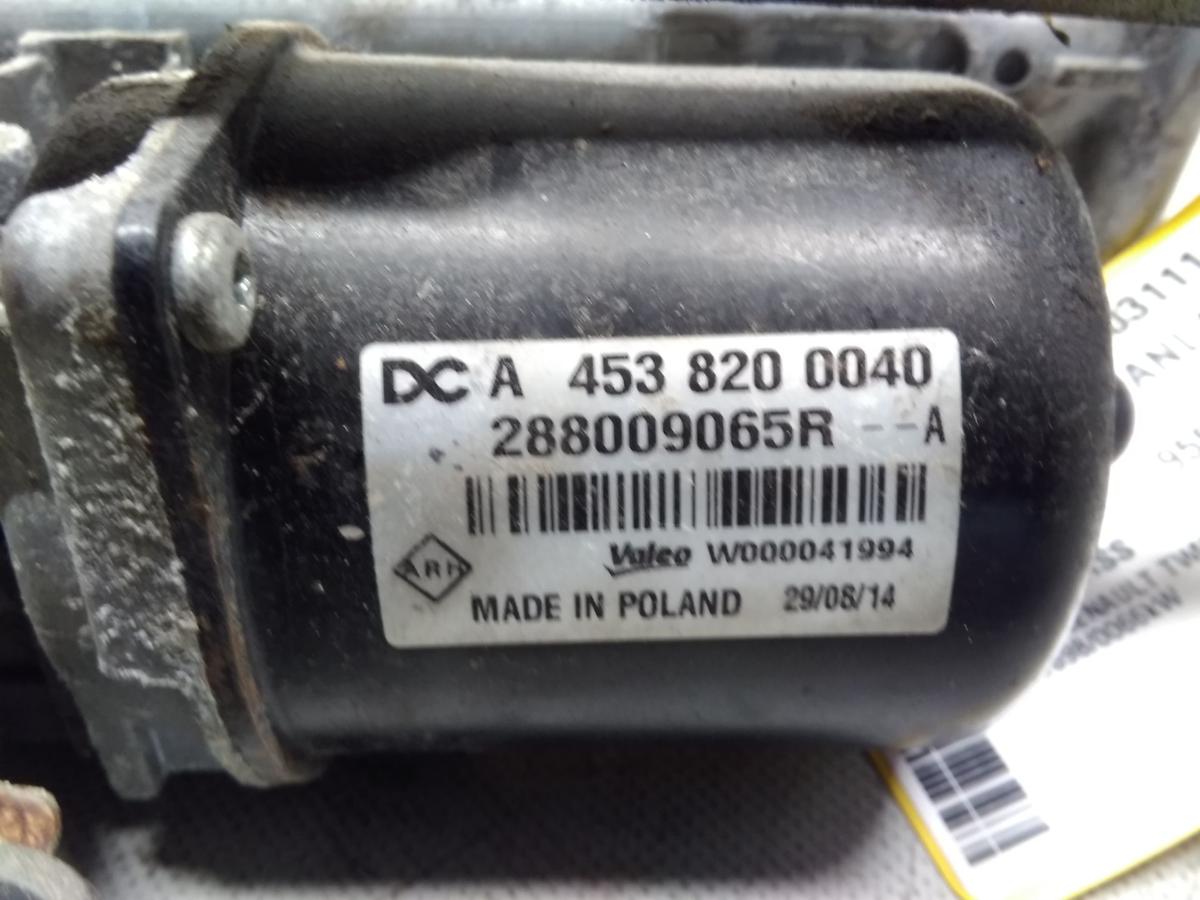 Renault Twingo 3 BC original Wischermotor mit Wischergest&auml;nge vorn Bj.2014