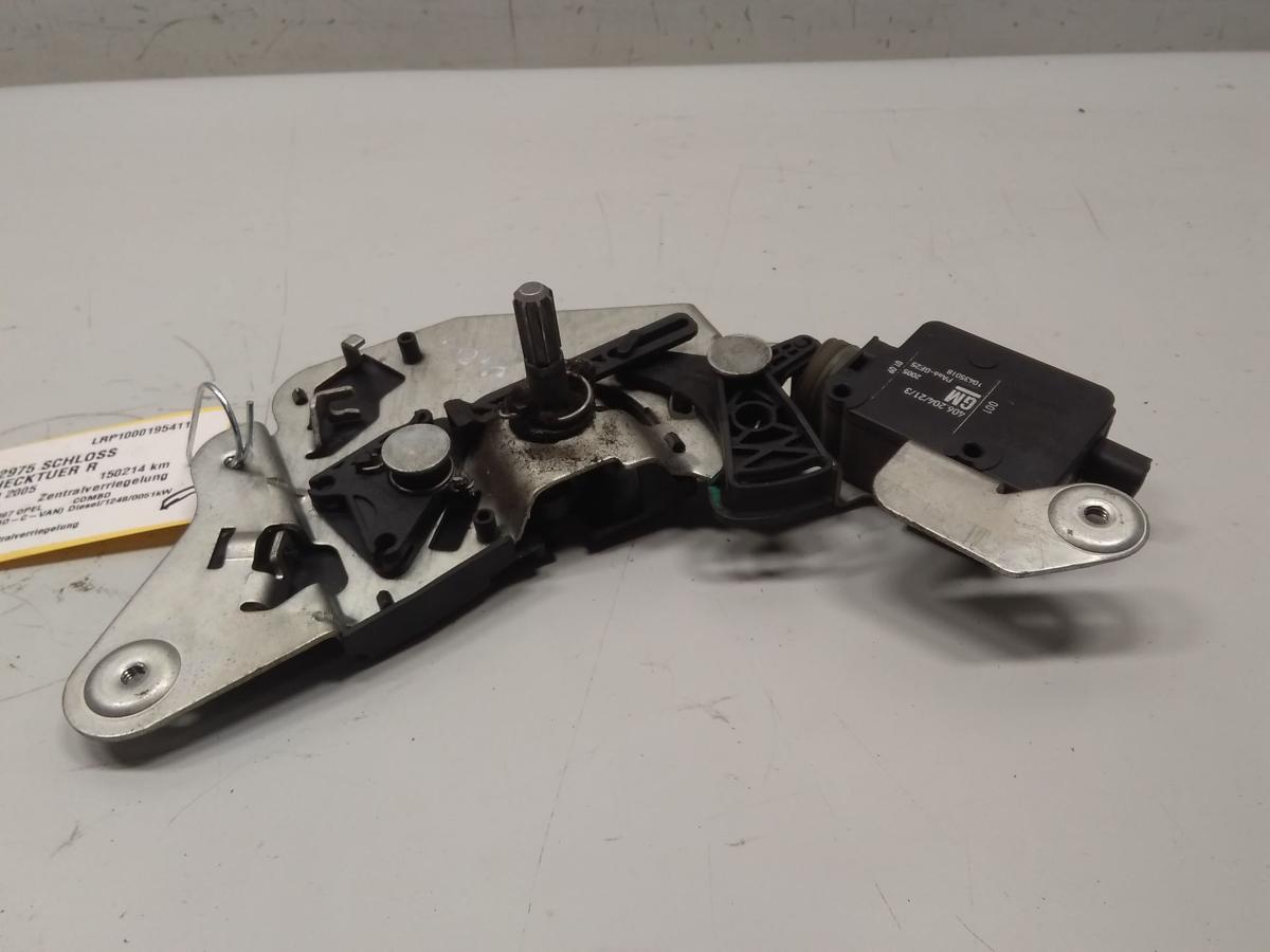 Opel Corsa C Combo orig. Schloss Flügeltür hinten rechts mit ZV BJ2005 9186889