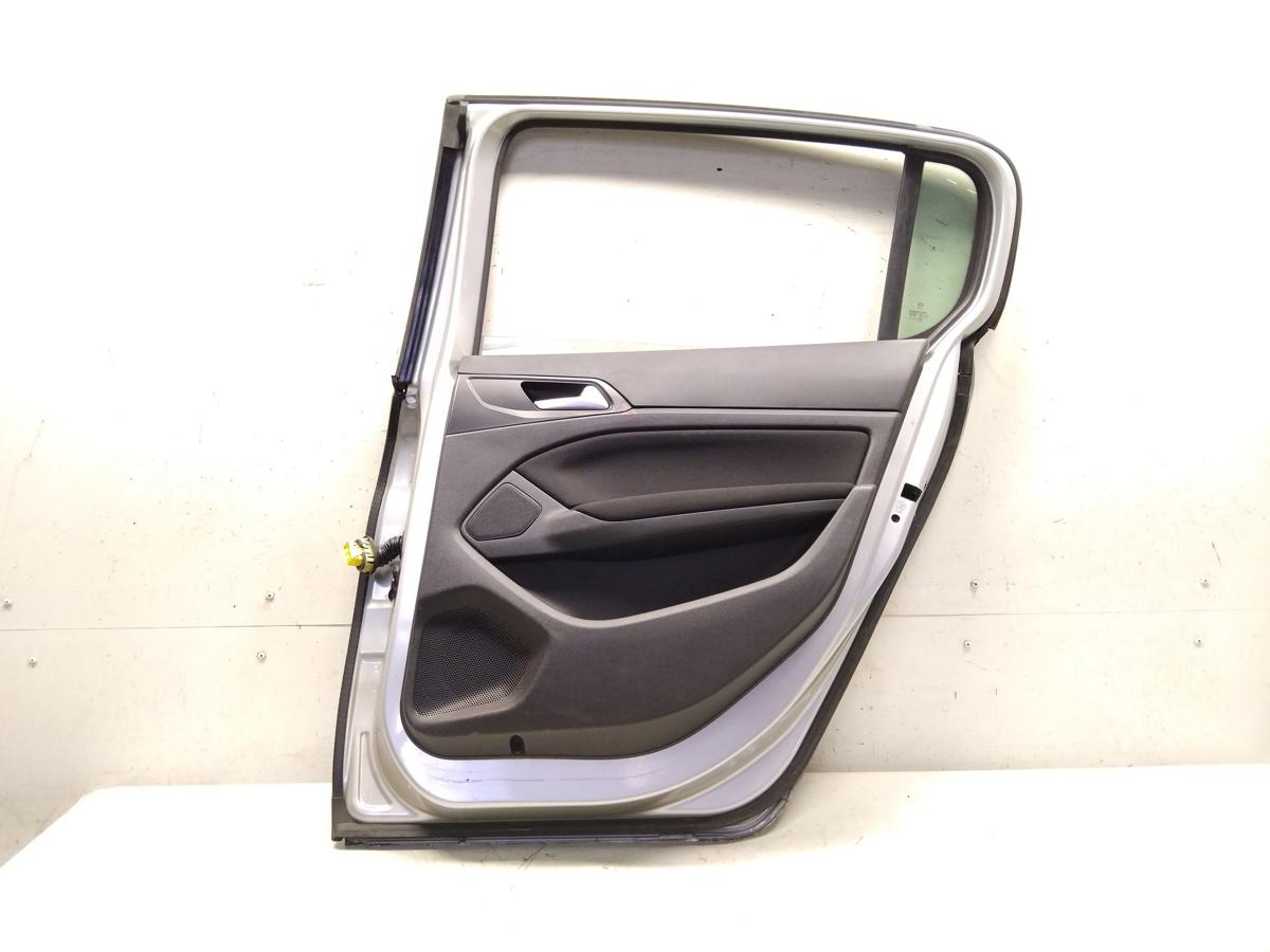 Peugeot 308 II Tür hinten rechts silber EZR aluminiumgraumetallic Bj.2015