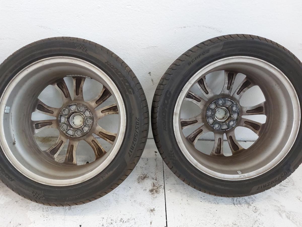 Mazda 3 Typ BL Alufelgen Radsatz Komplettradsatz Alu 7x17 Zoll 205er Sommer