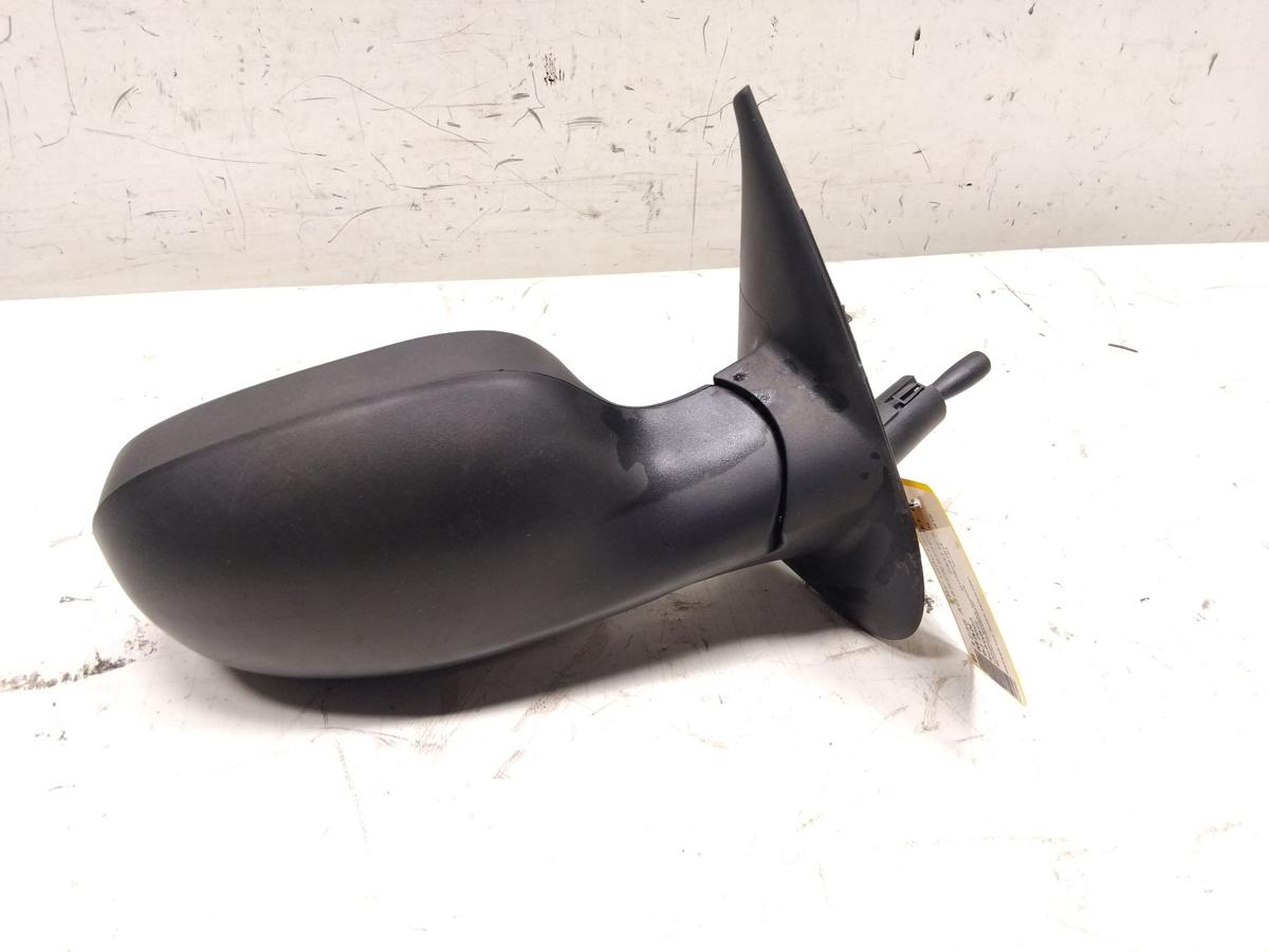 Nissan Micra K12 original Au&szlig;enspiegel rechts schwarz unlackiert manuell BJ2003