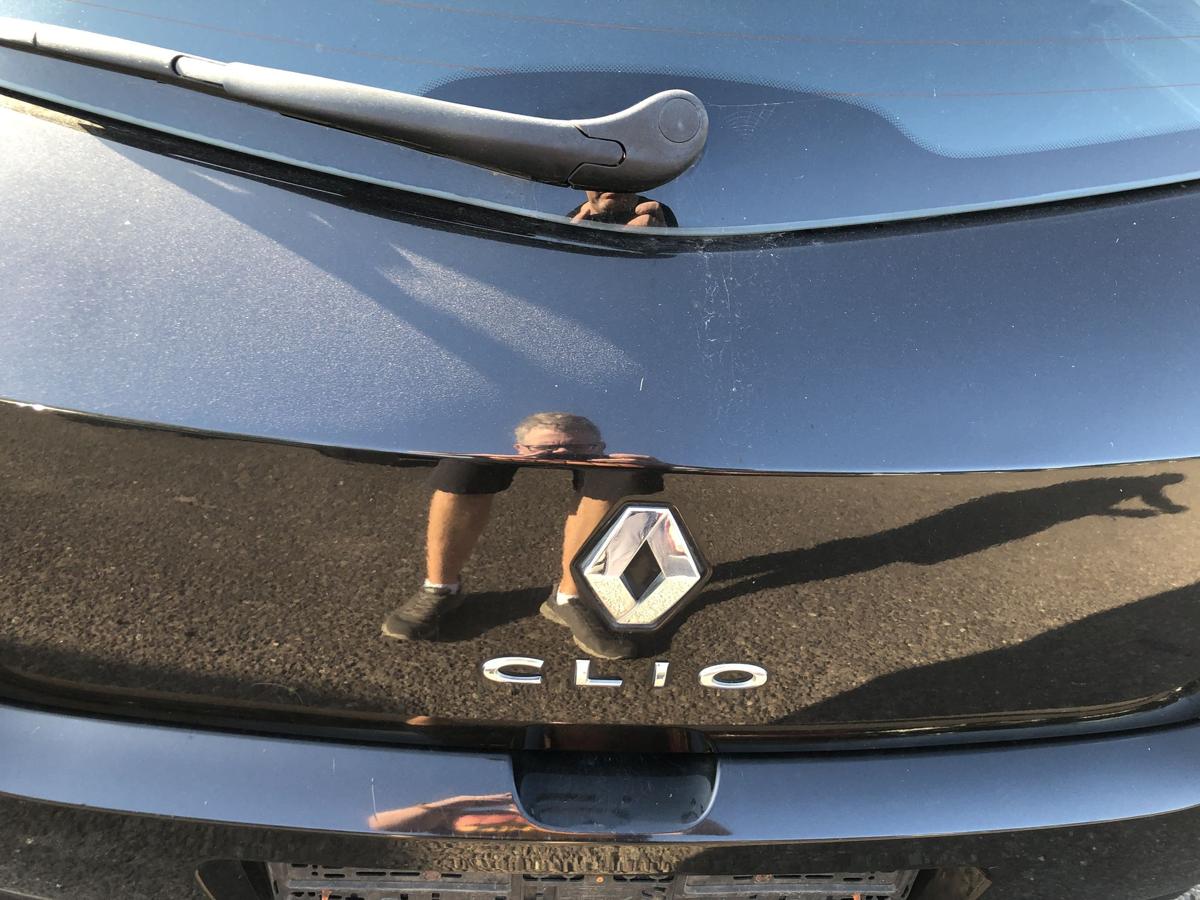 Renault Clio 3 III BR Heckklappe mit Heckscheibe Rohbau NV676 Noir Nacre
