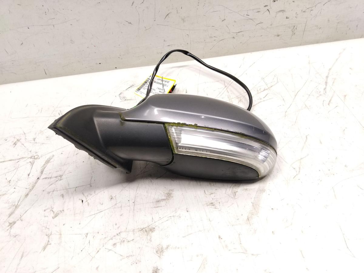 VW Passat 3C orig Au&szlig;enspiegel links LA7T United Grey elektrisch beheizt BJ2007