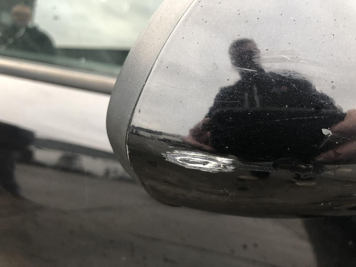 Opel Corsa D Au&szlig;enspiegel rechts R&uuml;ckspiegel elek Verstellung 2HU Saphirschwarz