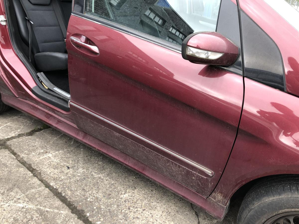 Mercedes B Klasse W245 T&uuml;r vorn rechts Beifahrert&uuml;r 597 Saturnrotmet.