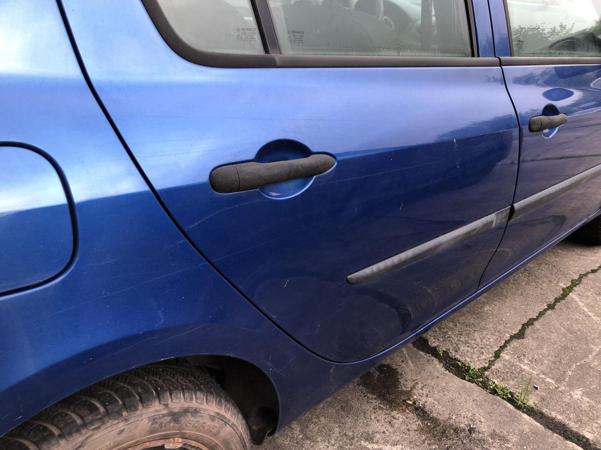 Renault Clio 3 Typ BR T&uuml;r hinten rechts Fondt&uuml;r Rohbau TERNA Blue 5 t&uuml;rig