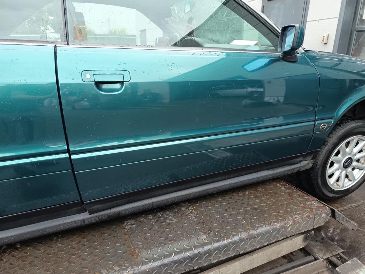 Audi Cabrio B3 8G7 original Tür rechts Beifahrertür LZ6P Gomera grünmet. Bj 1991