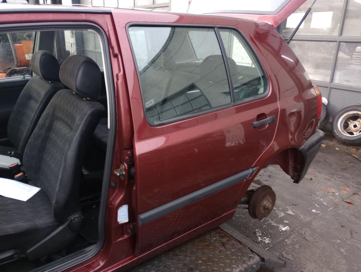 VW Golf III original Tür hinten links Fond Fahrerseite C3T Indianrot Bj 1994