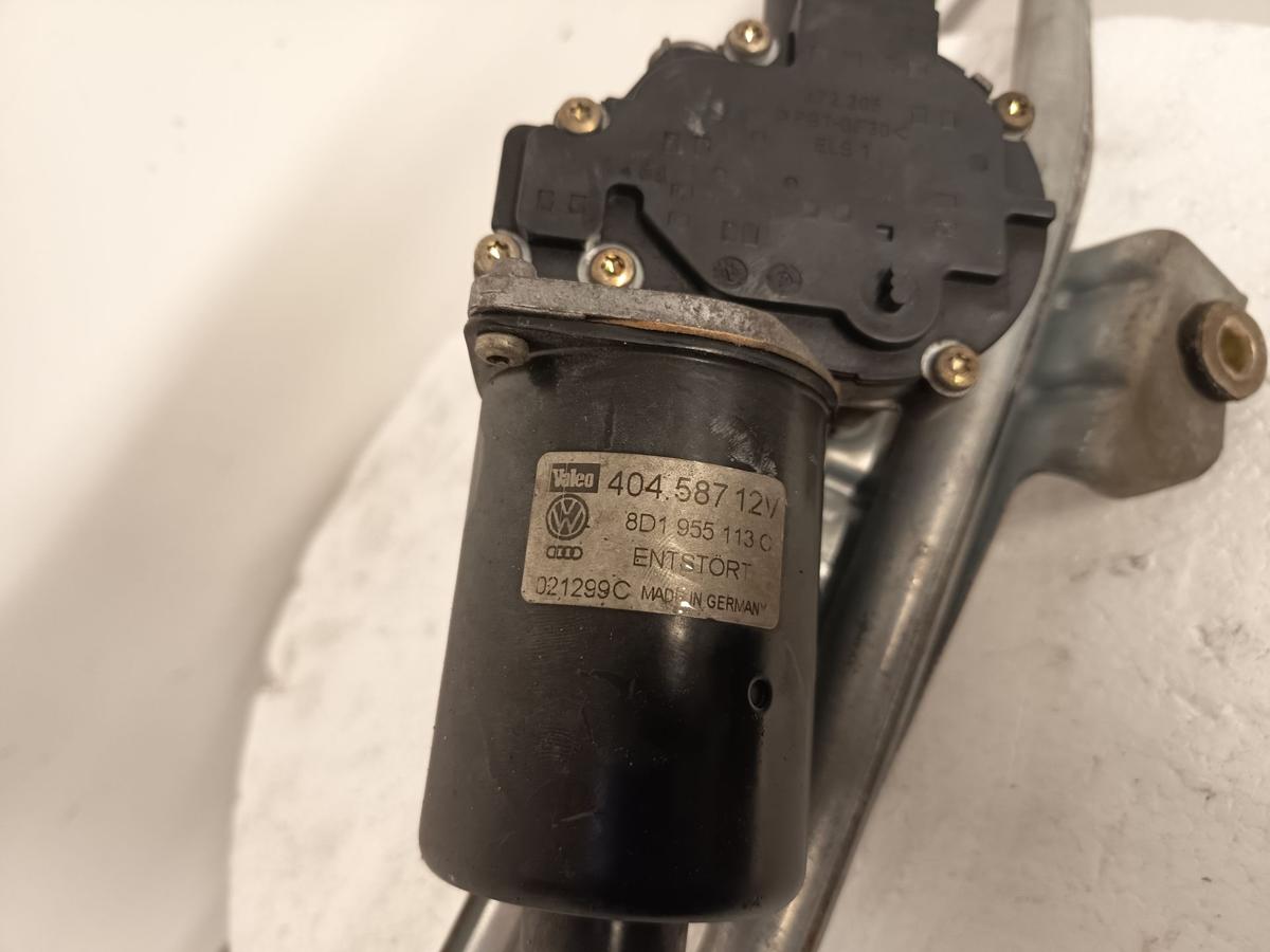 Audi A4 B5 Limo orig Wischermotor 8D1955113C mit Gestänge Bj 2000