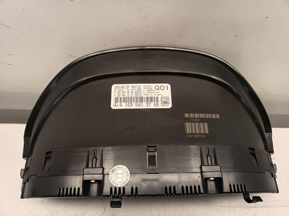 Mercedes W169 original Kombiinstrument Tacho 1695403748 Bj 2007