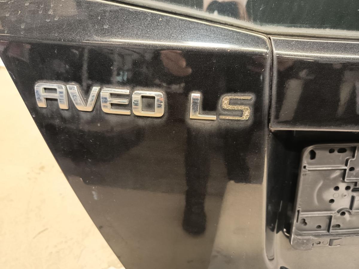 Chevrolet Aveo T250 orig Hecklappe mit Scheibe 5trg 501Q Schwarz ab Bj 2008