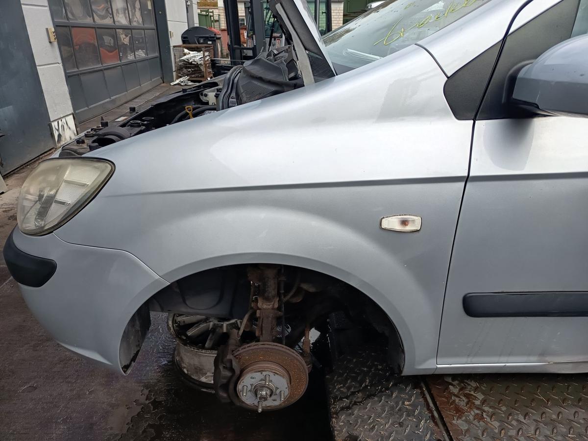 Hyundai Getz original Kotflügel links Seitenteil 5S Space Silver Bj 2006