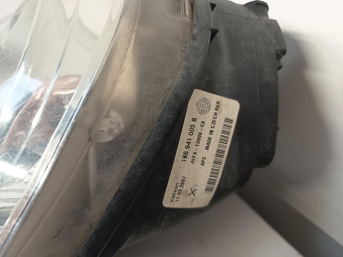 VW Golf V original Hauptscheinwerfer links Halogen Frontlicht Bj 2007