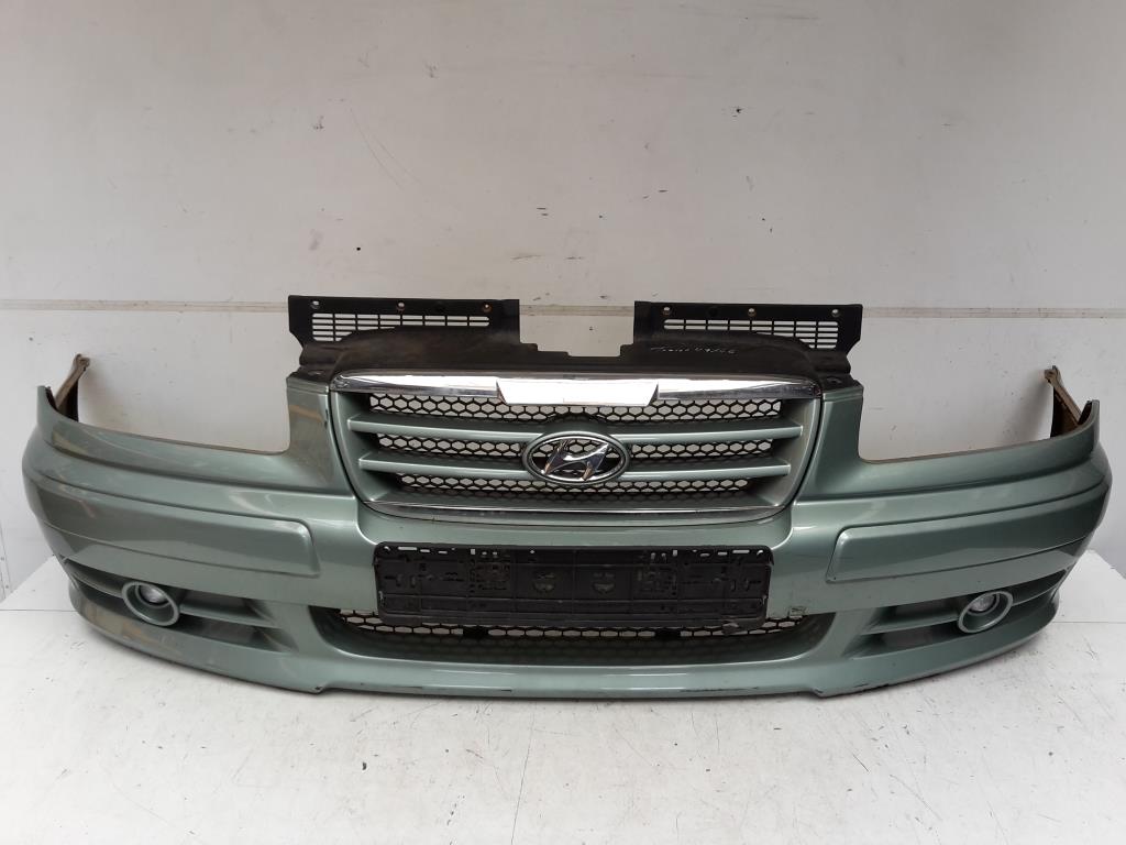 Hyundai Trajet BJ 2005 Sto&szlig;stange vorn Sto&szlig;f&auml;nger Gr&uuml;n