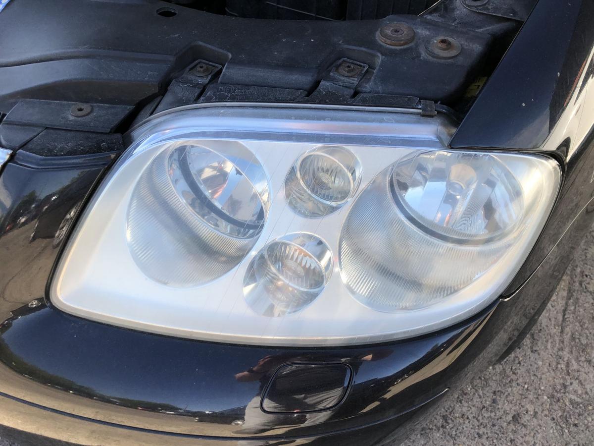 VW Touran 1T 1T1 Scheinwerfer links Frontscheinwerfer Halogen Tr&uuml;bung AL bis06
