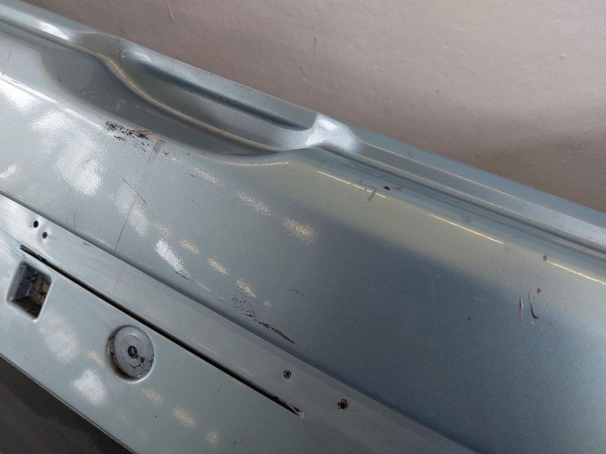 Stoßfänger hinten Stoßstange Heckstoßstange 3 türer hellblau Mazda 2 DE