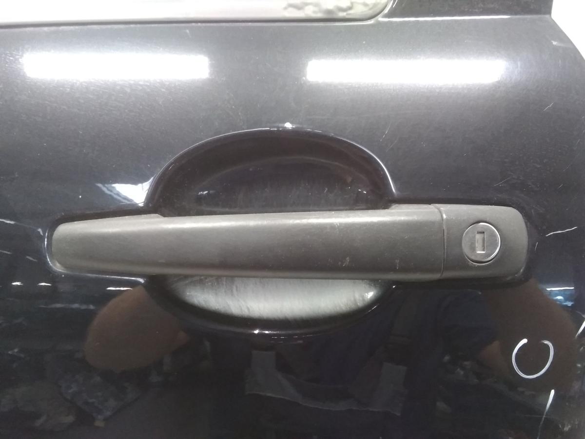 Peugeot 207 T&uuml;r vorn links Fahrert&uuml;r 3-T&uuml;rer schwarzmetallic EXL obsidien BJ2007
