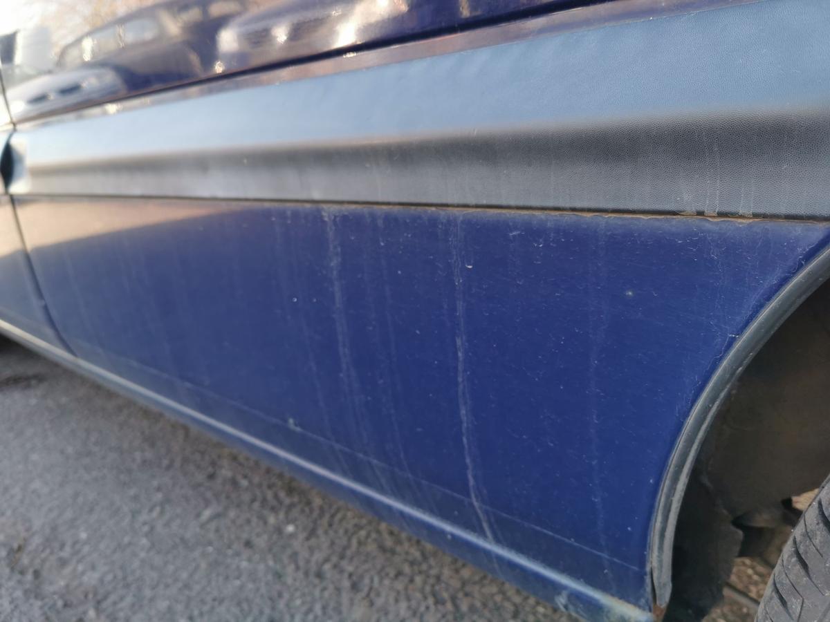 Opel Zafira A T&uuml;r Autot&uuml;r Rohbaut&uuml;r Fondt&uuml;r hinten links Z20Z Atlantikblau