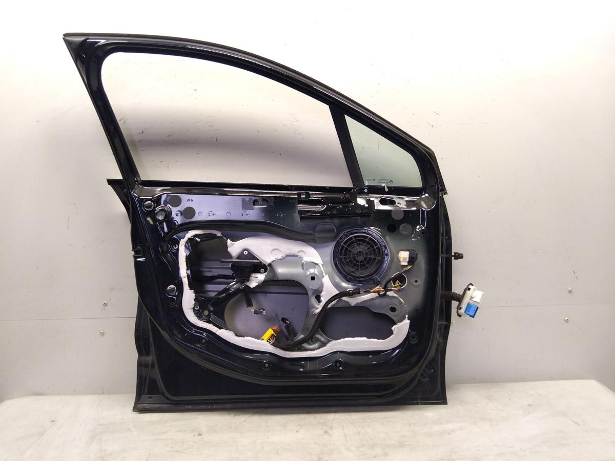 Citroen C4 Serie 2 Typ N T&uuml;r vorn links Fahrert&uuml;r schwarzmetallic KTV Bj.2012
