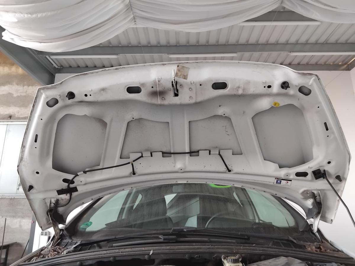 Peugeot 308 I original Motorhaube Deckel vorn EWP Schneewei&szlig; BJ2010