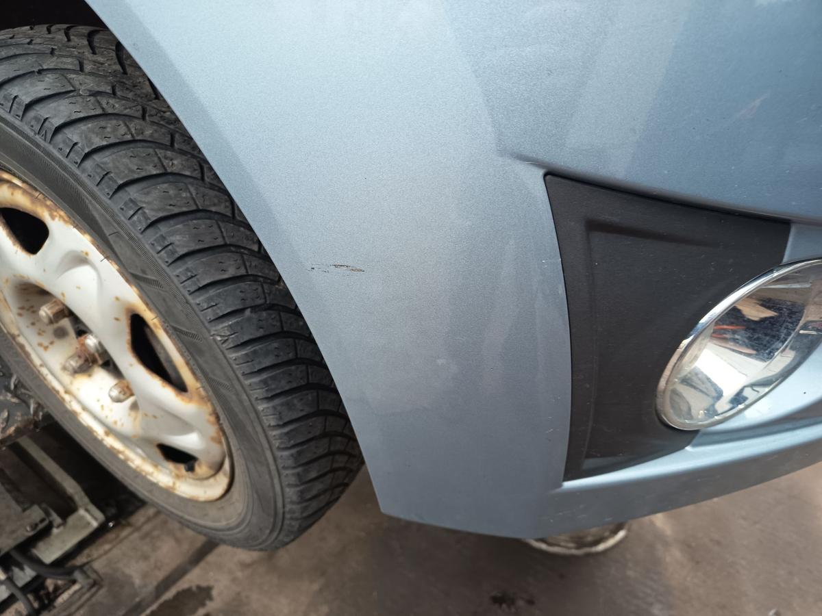 Chevrolet Spark M300 original Sto&szlig;stange F&auml;nger vorn Front GCW Misty Lake Bj2012