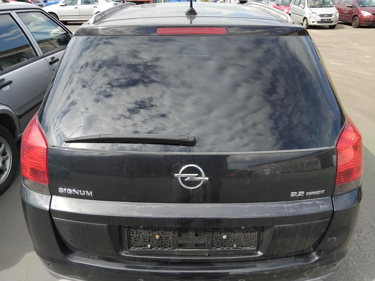 Opel Signum Heckklappe saphirschwarz Z20R mit Heckscheibe abgedunkelt BJ2005