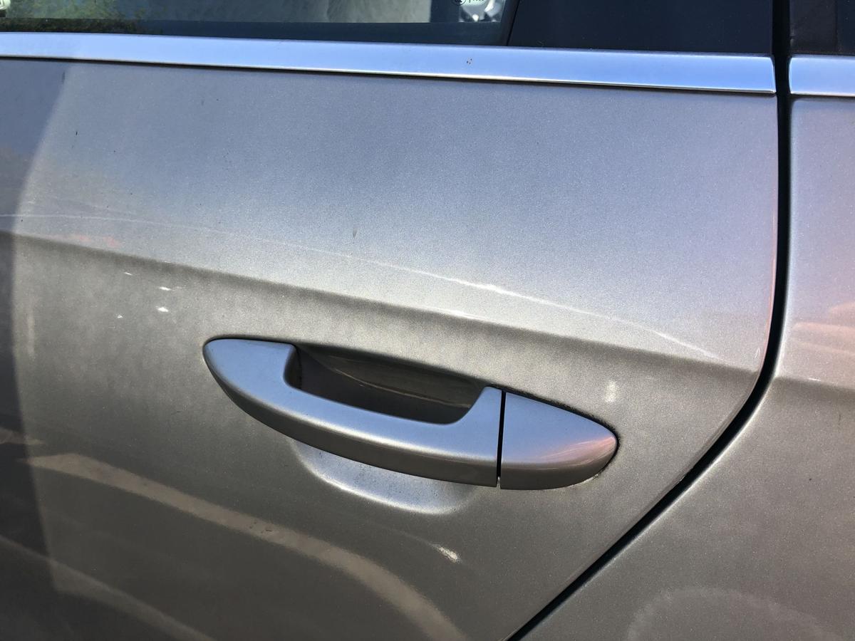 VW Passat 3C B6 Variant Tür hinten links Fondtür Rohbau LD1W Wheatbeige Met