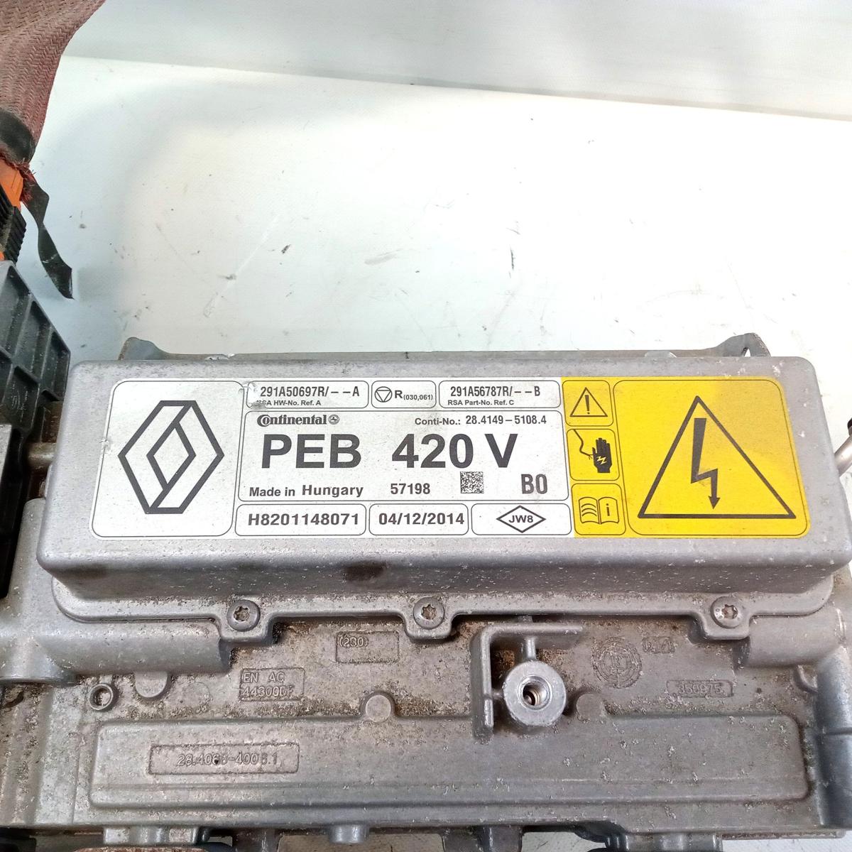 Renault Zoe original Wechselrichter Inverter 43kw 291A50697R 291A56787R Bj.2015