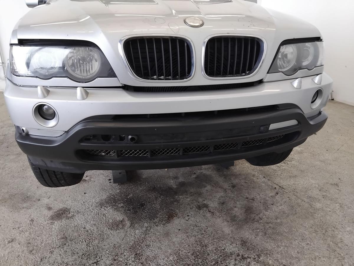 BMW X5 E53 original Sto&szlig;f&auml;nger Sto&szlig;stange vorn PDC Scheinwerferreinigung BJ2000
