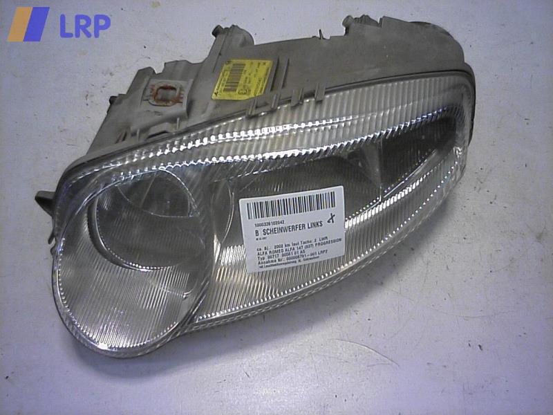 Alfa Romeo 147 Typ 937 3-Türer Bj 2002 Scheinwerfer vorn links Lampe